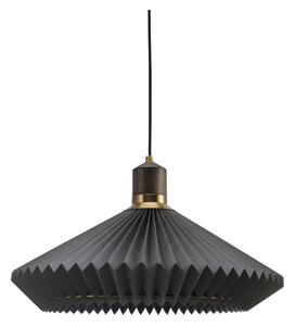 Halo Design 744299 - závesný luster PARIS 1xE27/60W/230V, priemer 56 cm, čierna/mosadz/dub