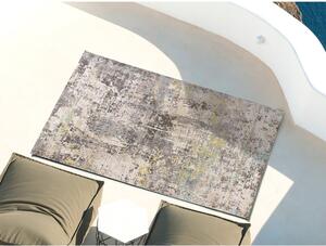 Sivý/béžový vonkajší koberec 150x80 cm Sassy - Universal