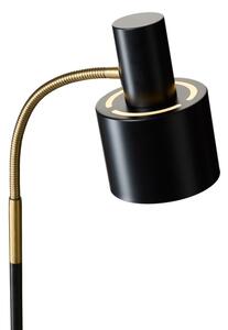 Halo Design 746866 - Stojacia lampa VOGUE 1xE27/40W/230V čierna/mosadz