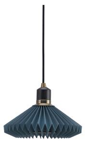 Halo Design 744060- Luster na lanku PARIS 1xG9/28W/230V priemer 24 cm modrá/mosadz/dub
