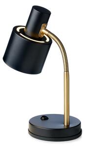 Halo Design 746927 - Stolná lampa VOGUE 1xE27/40W/230V čierna/mosadz