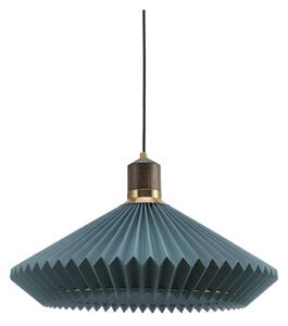Halo Design 744275-Luster na lane PARIS 1xE27/60W/230V priemer 56 cm modrá/mosadz/dub