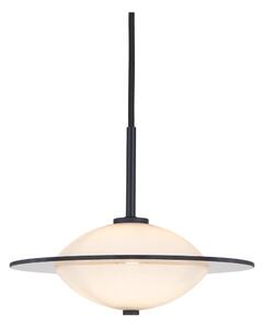 Halo Design 743582- Závesné svietidlo na lane ORBIT 1xG9/7W/230V priemer 24 cm biele/čierne/dymové