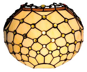 Brilagi - Tiffany vitrážové nástenné svietidlo IVORY 1xE14/40W/230V