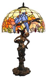 Brilagi - Tiffany vitrážová stolná lampa JUNGLE 1xE27/60W/230V