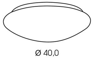 Brilagi - Tiffany vitrážové stropné svietidlo IVORY 3xE27/60W/230V priemer 40 cm