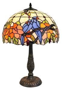 Brilagi - Tiffany vitrážná stolná lampa JUNGLE 2xE27/60W/230V