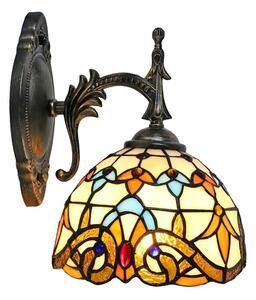 Brilagi - Tiffany vitrážné nástenné svietidlo MIRABELLA 1xE14/40W/230V
