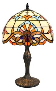 Brilagi - Tiffany vitrážová stolná lampa MIRABELLA 1xE27/60W/230V
