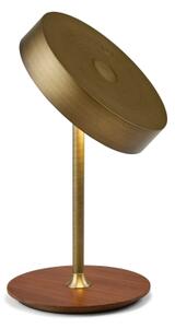 Halo Design 745784-LED Stmievateľná nabíjacia lampa ON THE MOVE LED/2,5W/4000 mAh mosadz/drevo