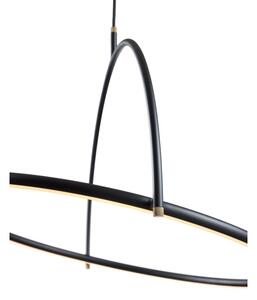 Halo Design 749539 - Stmievateľný LED luster na lanku TILT LED/40W/230V pr. 40 cm čierna