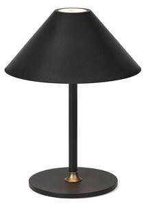 Halo Design 800803 - stmievateľná nabíjateľná LED stolná lampa HYGGE LED/3W/4000 mAh IP54 čierna