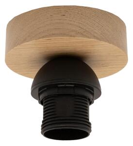Brilagi - LED Prisadený luster CERIA BOHO 1xE27/40W/230V pr. 30 cm hnedá/dub