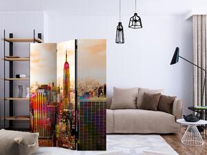 Artgeist Paraván - Colors of New York City III [Room Dividers]