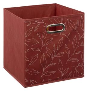 Úložný box Serene, 31x31x31 cm, bordová