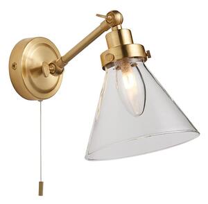 Endon 93854 - Kúpeľňové nástenné svietidlo FARADAY 1xG9/3W/230V IP44 zlatá