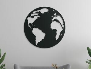 Drevko Obraz Zemegule na stenu