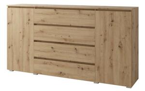 NovýNábytok.sk Komoda Cortez C 6 (dub artisan). Akcia -17%. Vlastná spoľahlivá doprava až k Vám domov. 1123754