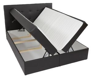 Moderná box spring posteľ Lipari 180x200, biela