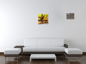 Gario Obraz na plátne Červené a biele víno Veľkosť: 100 x 70 cm