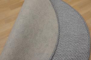 Vopi koberce Kusový koberec Nature platina guľatý - 400x400 (priemer) kruh cm
