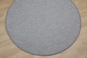 Vopi koberce Kusový koberec Nature platina guľatý - 100x100 (priemer) kruh cm