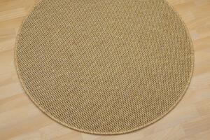 Vopi koberce Kusový koberec Nature terra kruh - 100x100 (priemer) kruh cm