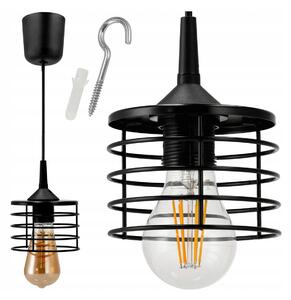 ZÁVESNÝ STROPNÝ LUMPER LED E27 NASTAVITEĽNÝ 0-100 cm HLINÍKOVÉ TIENIDLO