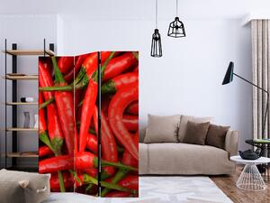 Artgeist Paraván - chili pepper - background [Room Dividers]