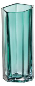 KRIŠTÁĽOVÁ VÁZA BOHEMIA BAZALT GREEN FULL 300MM