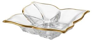 KRIŠTÁĽOVÁ MISA BOHEMIA ANITA GOLD KABARET LOTOS 360MM