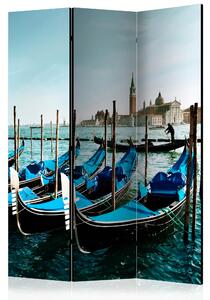 Artgeist Paraván - Gondolas on the Grand Canal, Venice [Room Dividers]