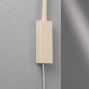 LED nástenné svetlo Sten, piesková farba, výška 61 cm Ovládanie gestami