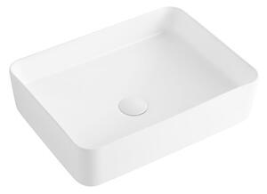 Umývadlo na dosku SAT Project 50x37 cm bez otvoru na batériu SATUMPRO5037