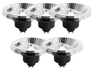 Sada 5 stmievateľných LED žiaroviek GU10 111 mm 10,5 W 770 LM 4000 K