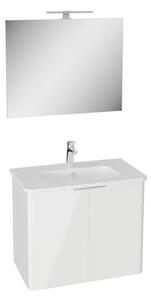 Kúpeľňová zostava s umývadlom VitrA Mia 78,5x65x46,5 cm biela lesk MIASETPR80BB