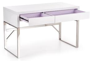 Luxusné PC stôl HAL-32, biely