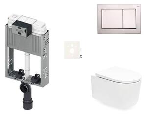 Závesný WC set na zamurovanie SAT SIKOTZTOR72CR