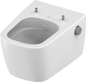 WC s bidetom závesné TECEneo bez sedátka 9.700.205