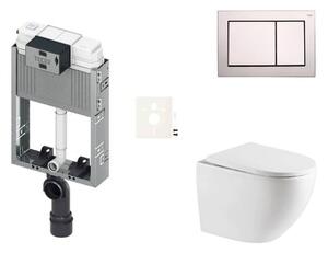 Závesný WC set na zamurovanie SAT SIKOTZTOR67CR