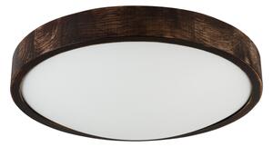 Brilagi - LED stropné svietidlo CARVALHO SLIM SMOKEY LED/36W/230V dub, priemer 37,5 cm