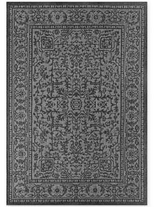 NORTHRUGS Kusový koberec Duet Kona Black/White - na von aj na doma - 120x170 cm