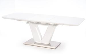 Stôl Mistral - biely lesk