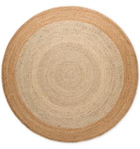 Hanse Home Kusový koberec Jutta Natur Ivory/Gold kruh - 120x120 cm