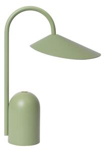 Ferm Living Prenosná lampa Arum, tea green 1104271023