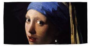 Sablio Uterák Dievča s perlou - Johannes Vermeer - 30x50 cm