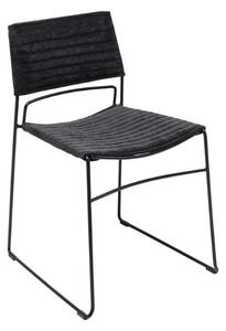 Hugo stolička čierna