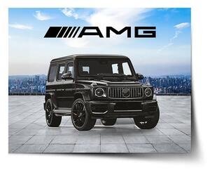 Sablio Plagát AMG auto - 60x40 cm