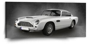 Sablio Obraz Aston Martin Tmavé pozadie - 110x50 cm