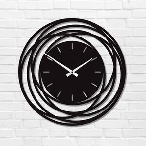 Karlsdesign.sk - Dizajnové nástenné hodiny - MODER - 40cm